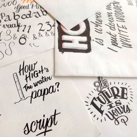 Workshop Handlettering bij Urlaub creatieve workshops en cursussen in Utrecht